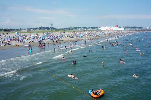 大洗サンビーチ海水浴場