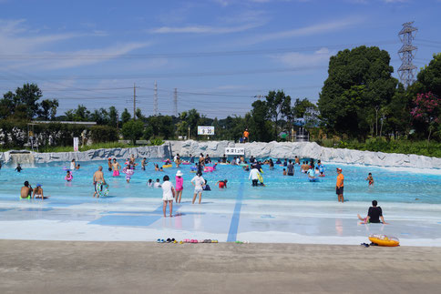 しらこばと水上公園 プール