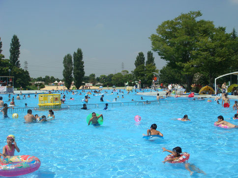 しらこばと水上公園 プール