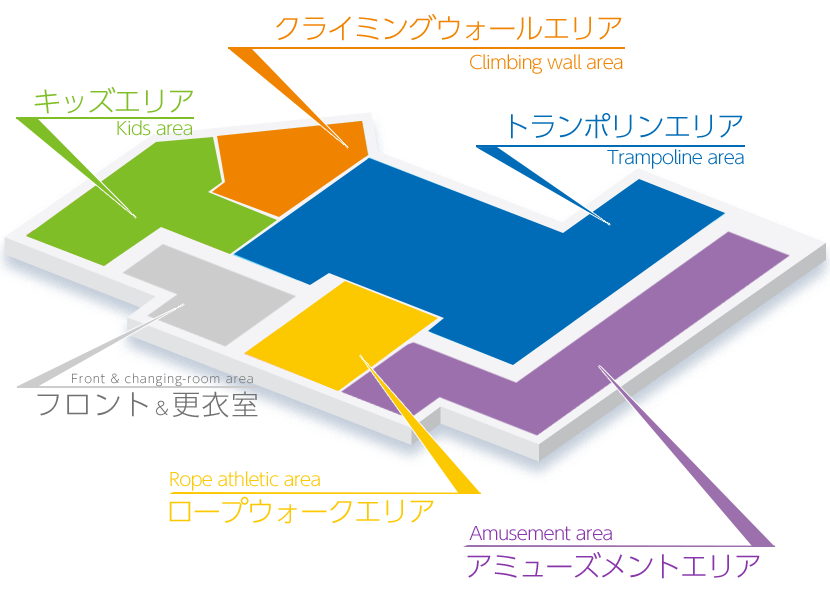 スペースアスレチック トンデミ イオンモール幕張新都心店