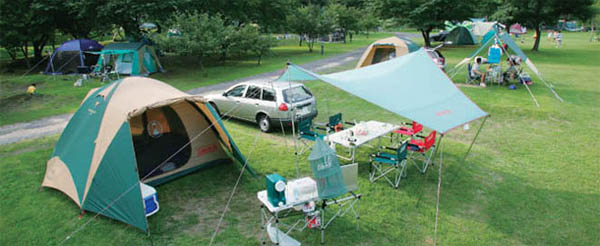 鳥野目河川公園オートキャンプ場